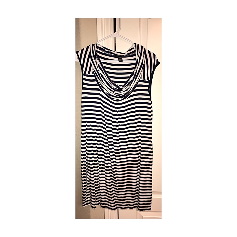 Spence Navy and White dress size Large